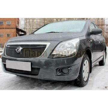 Защита радиатора Ravon R4 2016- black верх