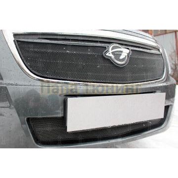 Защита радиатора Ravon R4 2016- black верх