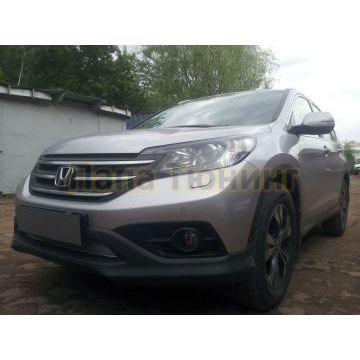 Защита радиатора Honda CR-V IV 2012-2015 2.0 chrome PREMIUM