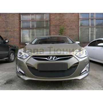 Защита радиатора Hyundai I40 2012-2015 black PREMIUM