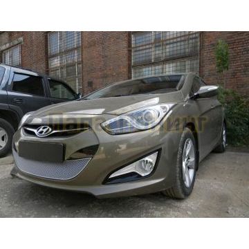 Защита радиатора Hyundai I40 2012-2015 chrome PREMIUM
