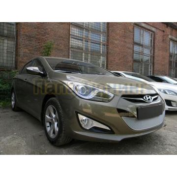 Защита радиатора Hyundai I40 2012-2015 chrome PREMIUM