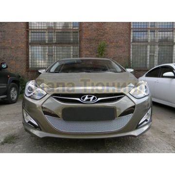 Защита радиатора Hyundai I40 2012-2015 chrome PREMIUM