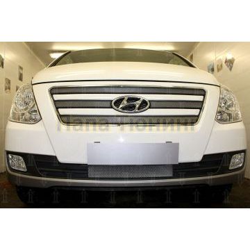 Защита радиатора Hyundai Starex H1 II 2015-2018 chrome низ