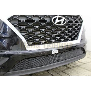 Защита радиатора Hyundai Tucson 2018-2021 black низ