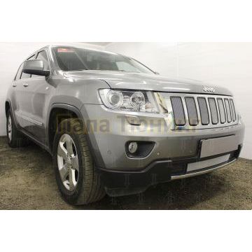 Защита радиатора Jeep Grand Cherokee IV (WK2) 2010-2013 chrome низ