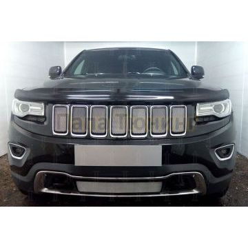 Защита радиатора Jeep Grand Cherokee IV (WK2) 2018- (Laredo, Limited, Overland) chrome низ
