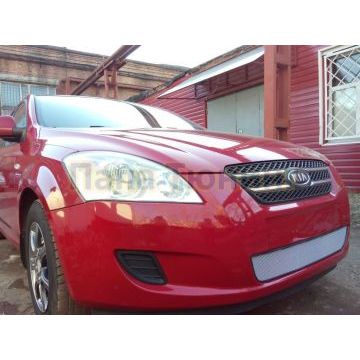 Защита радиатора KIA Ceed I 2006-2010 chrome