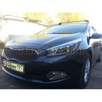 Защита радиатора KIA Pro Ceed II 2012-2015 black низ