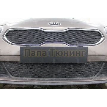 Защита радиатора KIA Ceed III 2018- black низ