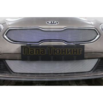 Защита радиатора KIA Ceed III 2018- chrome низ