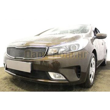 Защита радиатора KIA Cerato 2016-2018 black низ