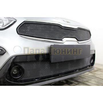 Защита радиатора KIA Cerato 2018- black низ