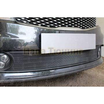Защита радиатора KIA Optima 2015-2018 black низ