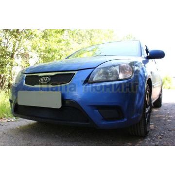Защита радиатора KIA RIO 2009-2011 black низ