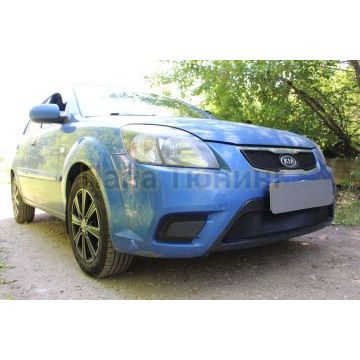 Защита радиатора KIA RIO 2009-2011 black низ