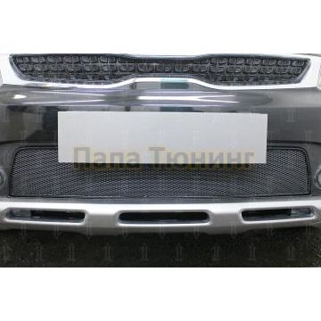 Защита радиатора KIA Rio X-Line 2017- black PREMIUM