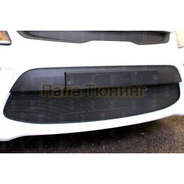 Защита радиатора KIA RIO 2017- black низ