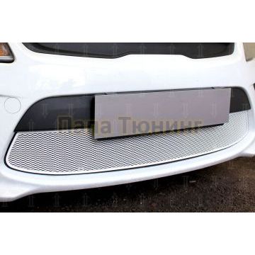 Защита радиатора KIA RIO 2017- chrome низ PREMIUM