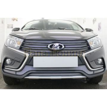 Защита радиатора Lada Vesta Cross 2018- / Vesta SW Cross 2018- chrome боковые