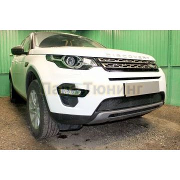 Защита радиатора Land Rover Discovery Sport 2014- black PREMIUM