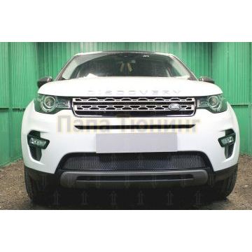 Защита радиатора Land Rover Discovery Sport 2014- black PREMIUM
