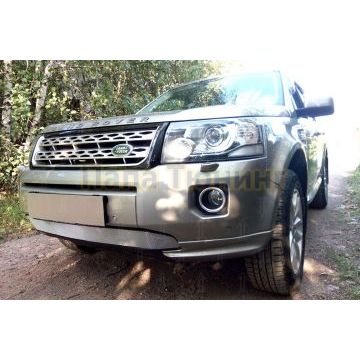 Защита радиатора Land Rover Freelander II (рестайлинг 2) 2012- (дизель) chrome