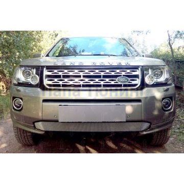 Защита радиатора Land Rover Freelander II (рестайлинг 2) 2012- (дизель) chrome