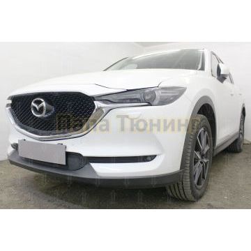 Защита радиатора Mazda CX-5 2017- black