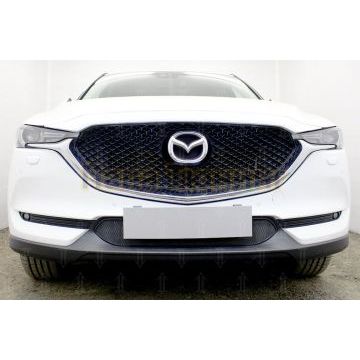 Защита радиатора Mazda CX-5 2017- black