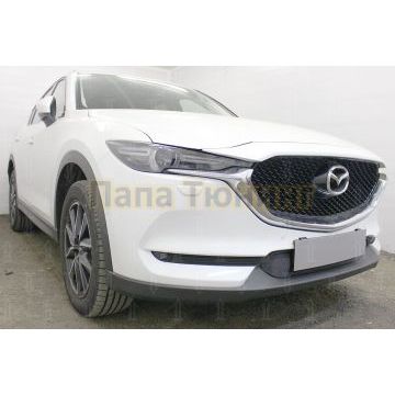 Защита радиатора Mazda CX-5 2017- black
