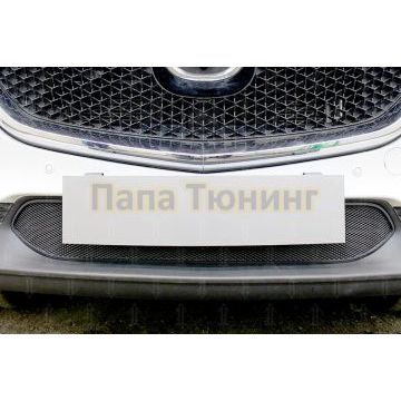 Защита радиатора Mazda CX-5 2017- black