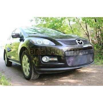 Защита радиатора Mazda CX-7 2006-2009 black низ