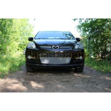 Защита радиатора Mazda CX-7 2006-2009 chrome низ