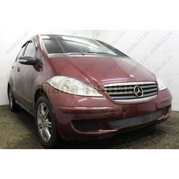Защита радиатора Mercedec-Benz A-Klass II (W169) 2004-2007 black