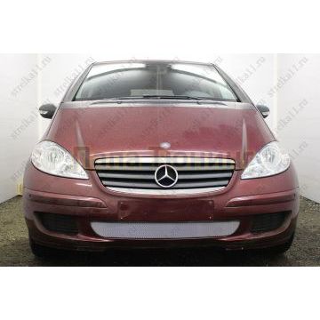 Защита радиатора Mercedec-Benz A-Klass II (W169) 2004-2007 chrome