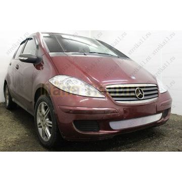 Защита радиатора Mercedec-Benz A-Klass II (W169) 2004-2007 chrome