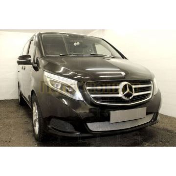 Защита радиатора Mercedes-Benz V-Klass II 2014- chrome PREMIUM