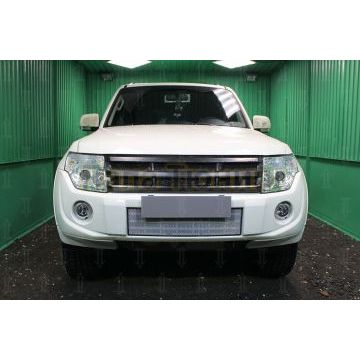Защита радиатора Mitsubishi Pajero IV 2011-2014 chrome