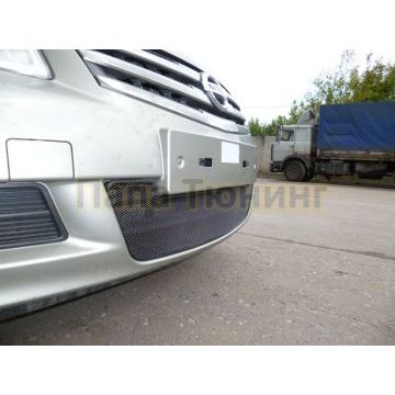 Защита радиатора Nissan Almera 2013 - black