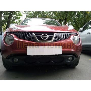 Защита радиатора Nissan Juke 2010-2014 black