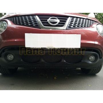Защита радиатора Nissan Juke 2010-2014 black