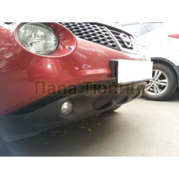 Защита радиатора Nissan Juke 2010-2014 black