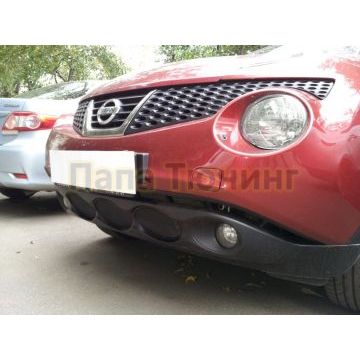 Защита радиатора Nissan Juke 2010-2014 black