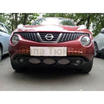 Защита радиатора Nissan Juke 2010-2014 chrome