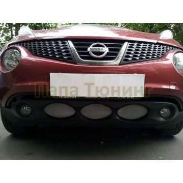Защита радиатора Nissan Juke 2010-2014 chrome
