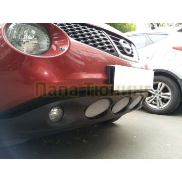 Защита радиатора Nissan Juke 2010-2014 chrome