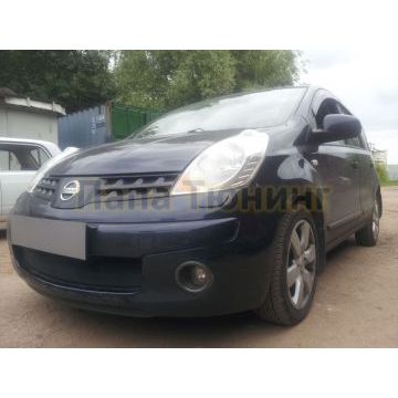 Защита радиатора Nissan Note 2005-2008 black
