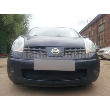 Защита радиатора Nissan Note 2005-2008 black