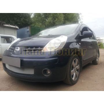 Защита радиатора Nissan Note 2005-2008 chrome